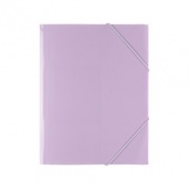 "Expert Complete"   Trend   А4   "Pastel" Папка   на резинке   600 мкр.  35 мм  диагональ   . лиловы