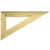 Треугольник деревянный 30 23 см С137 