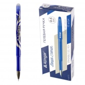 Ручка гелевая пиши-стирай Alingar "Серебряный орнамент", 0,5 мм, синяя, игольчатый наконечник круглы