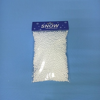 СНЕЖНЫЕ ШАРИКИ, DARLENS, 15 ГРАММ, БЕЛЫЙ