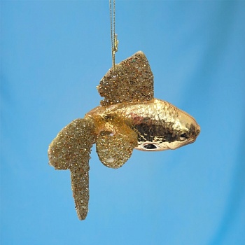 ФОРМОВОЧНАЯ ИГРУШКА, DARLENS «ЗОЛОТАЯ РЫБКА», 12Х5,5Х8 СМ, СТЕКЛО