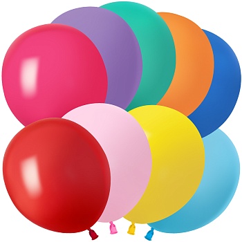 Шар (12''/30 см), Ассорти, пастель, 100 шт.
