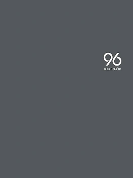 Книга учёта  96л. ГРАФИТ, клетка (96-9055) скрепка, обл.-картон хромер., блок-офсет, 200х275