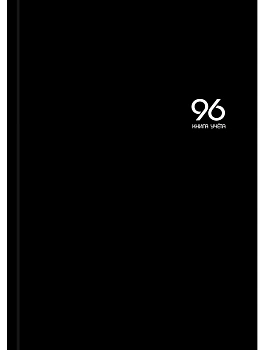 Книга учёта  96л. ЧЁРНЫЙ ЦВЕТ - 11, клетка (96-9289) переплёт 7БЦ, глянц.ламин., блок-офсет, 200х298