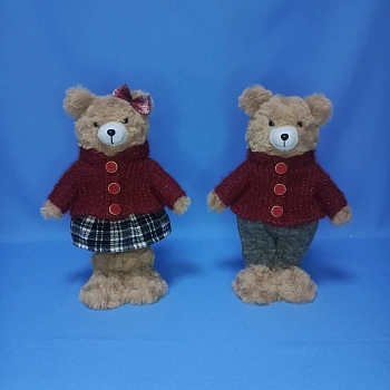 ДЕКОРАТИВНАЯ ФИГУРА, DARLENS «МИШКИ», 20Х12Х31 СМ, АССОРТИ