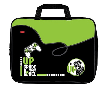 NSn_31114 Сумка Текстильная с РУЧКАМИ А4ф 350х265х40мм для тетрадей  -LET'S GO PLAY- в индив.упак.