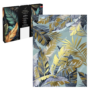 Набор для творчества Картина по номерам с поталью арт. 67967 / 25 ГАРМОНИЯ, размер: 30х40 см, (14 цв