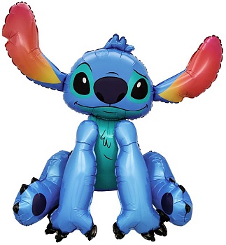 Шар (33''/84 см) Фигура 3D, Любимый монстрик, Яркие ушки, 1 шт. в уп.