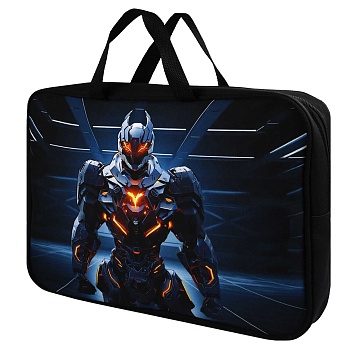 Папка для школьных тетрадей Феникс+ арт. 69320/ 24 ОГНЕННЫЙ РОБОТ ( формат А4+, 34.5х26х7 см, 1 отде