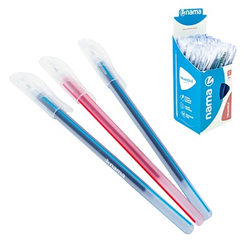 Ручка шариковая "Triangle"синяя, 0,7 мм ТМ Nama РШTriangle