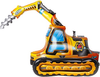 Шар (40''/102 см) Фигура 3D, Строительный бур, 1 шт. в уп.