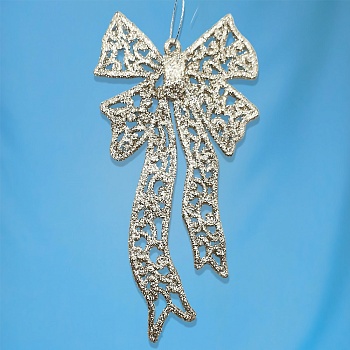 ПОДВЕСКА, DARLENS «БАНТ», 14 СМ, ПЛАСТИК