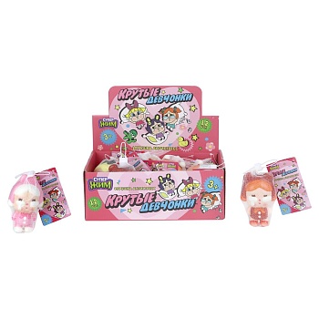 Антистресс сквиш крутые девчонки., сетка, дисплей Супер Жим уп-12шт в кор.6уп