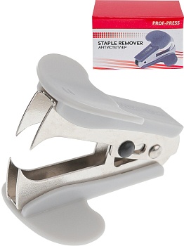  Антистеплер (ОП-2791), пластик./к, в карт. коробке, серый, кратно 12 шт